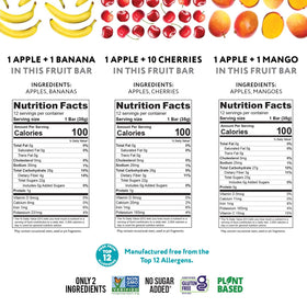 That's it Fruit Bar Cherry 12-pack featuring simple ingredients and bold flavor.