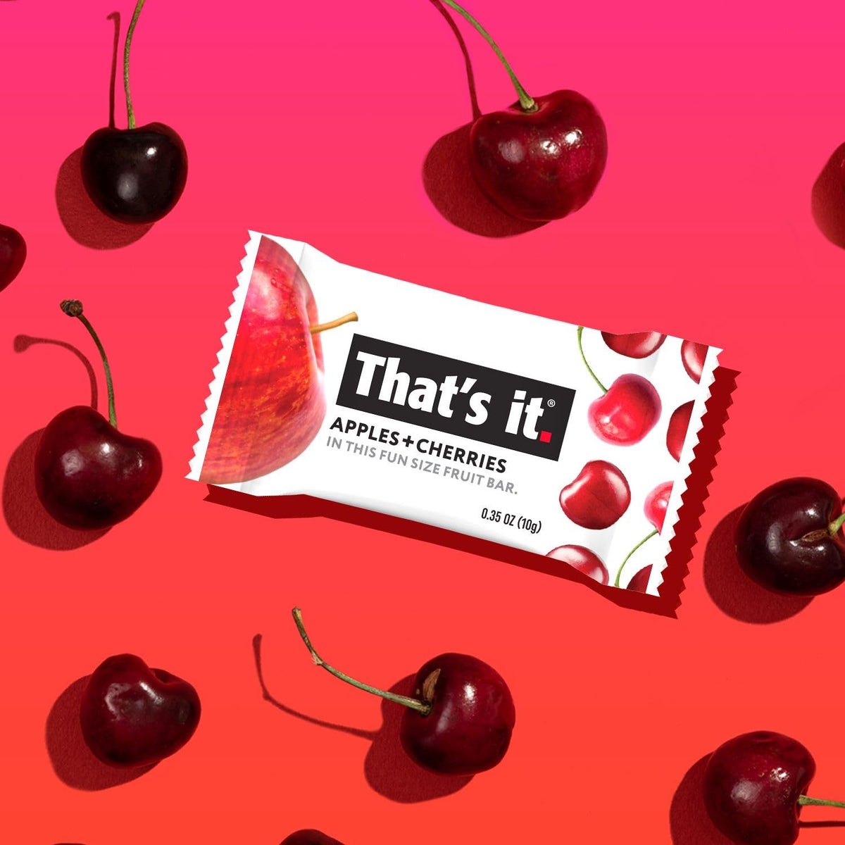 That's it Fun Size Fruit Bars allergen-free ingredients banner