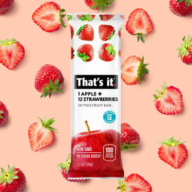 That's It gluten-free vegan fruit bars, allergen-friendly family favorite.