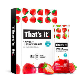 That's it fruit bars on-the-go in a gym bag