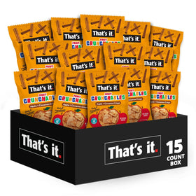 That's it Fruit Crunchables Apple Cinnamon Crisp pack for on-the-go snacking