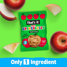 That's it Fruit Crunchables in a lunchbox, convenient 40-calorie snack