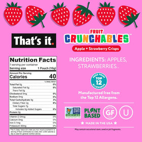 That's it kids enjoying Crunchables snack on the go in a lunchbox.