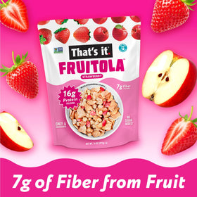 That's it Fruitola zero-added-sugar pack emphasizing natural sweetness from fruit.