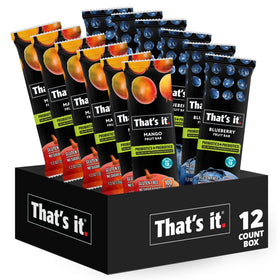 That's it Mango Bar packaging showcases real fruit for a convenient on-the-go snack