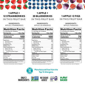 That's it mega variety pack featuring blueberry bars with real fruit flavor.