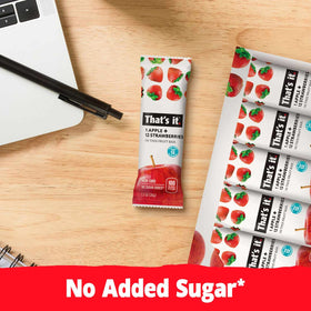 That's it mega variety pack featuring strawberry bars with clean ingredients.