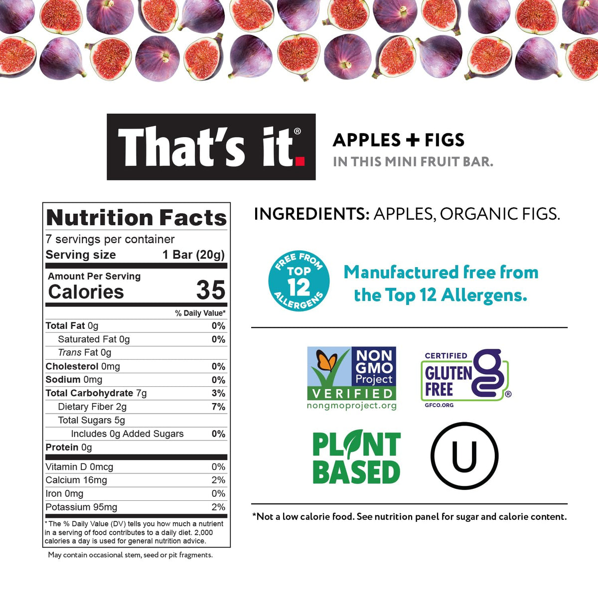 That's it. No added sugar pack for naturally sweet fruit.