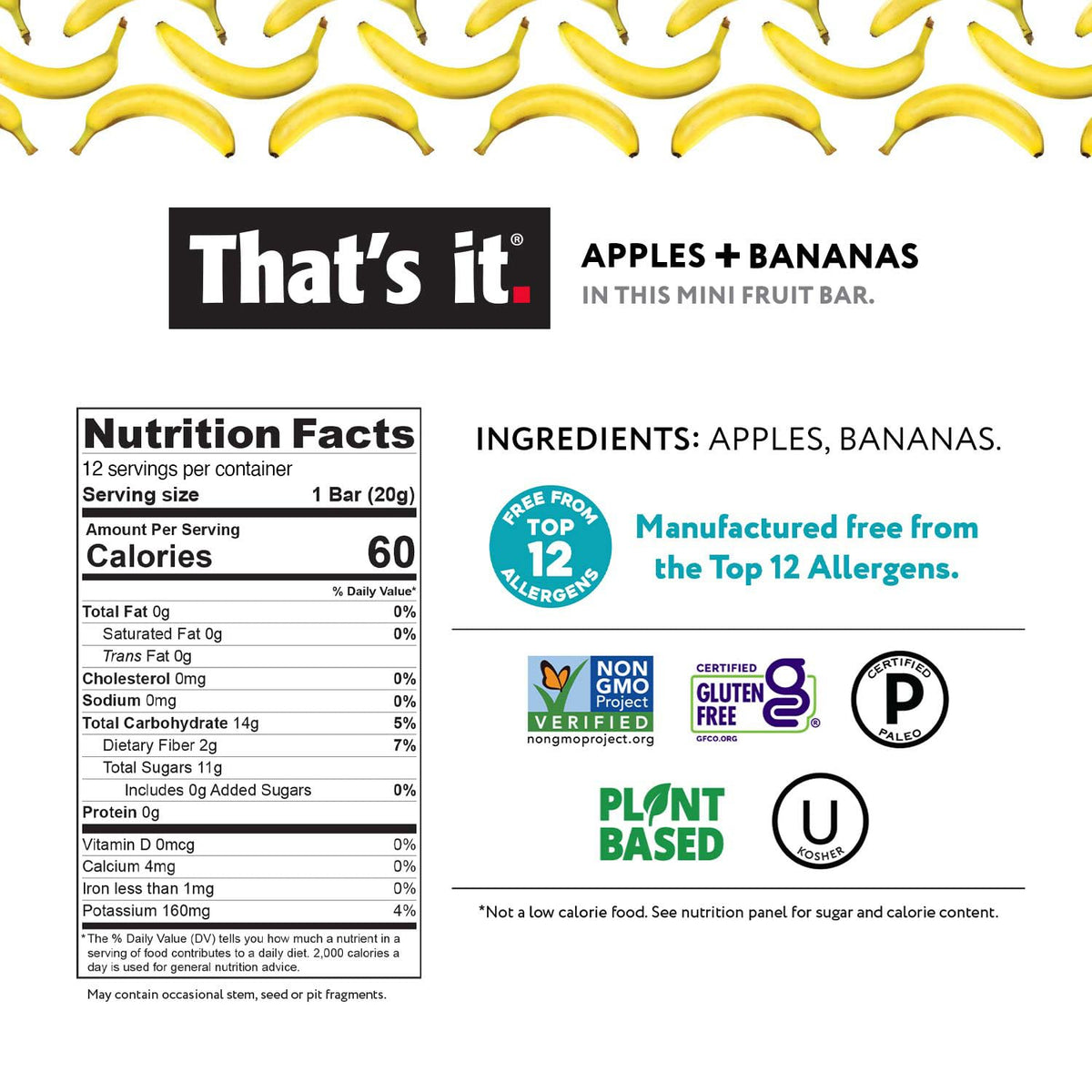 That's it mini fruit bars variety pack assembled, featuring three flavors for a balanced snack.