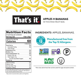 That's it mini fruit bars variety pack assembled, featuring three flavors for a balanced snack.
