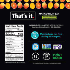 That's it On-the-go snack shown in a bag for easy daily snacking