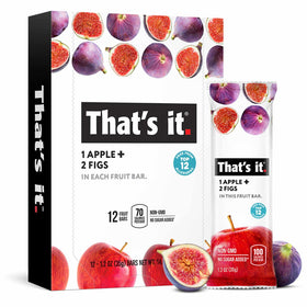 That's it image illustrating two-year shelf life for durable, convenient bars.