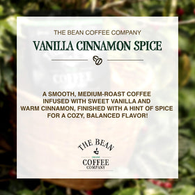 Small batch USA roasting label from The Bean Coffee Company