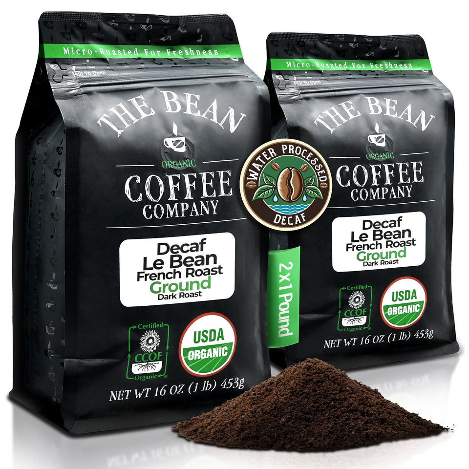 The Bean Le Bean Dark French Roast ground coffee aroma and bold flavor