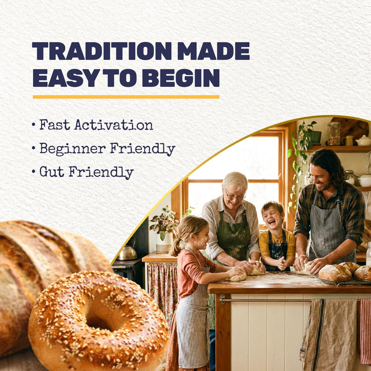 The Blue House Bagel Co beginner-friendly starter for easy homemade bread