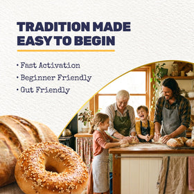 The Blue House Bagel Co beginner-friendly starter for easy homemade bread