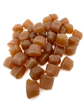 The Bulk-Priced Food Shoppe candy raisins closeup, soft chewy texture perfect for sharing.