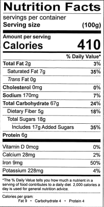 The Bulk-Priced Food Shoppe chocolate graham crumbs dessert topping adds texture to ice cream.