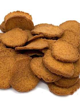 The Bulk-Priced Food Shoppe mini rye chips in a serving bowl invite sharing.