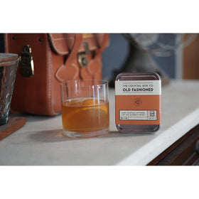 The Cocktail Box Co. portable bourbon kit for camping and flights.