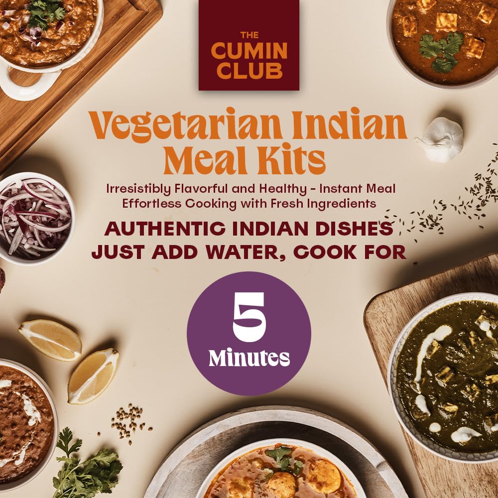 The Cumin Club Methi Matar Malai pack with creamy texture ready in minutes