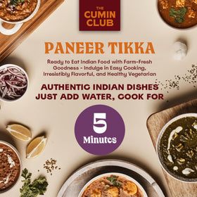 Paneer tikka masala cubes in sauce show rich flavor ready in minutes.