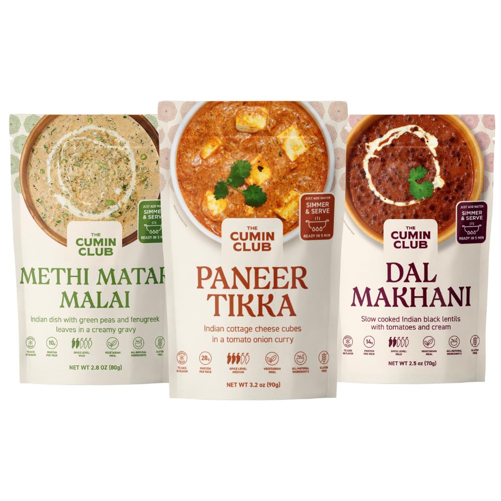 The Cumin Club Paneer Tikka Masala pack presenting authentic flavors for quick dinners
