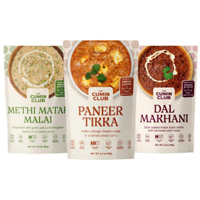 The Cumin Club Paneer Tikka Masala pack presenting authentic flavors for quick dinners