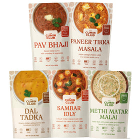 The Cumin Club Paneer Tikka Masala Pack showing authentic flavors for quick weeknight dinners