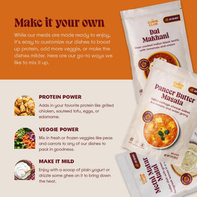 The Cumin Club serving with rice chutney roti image shows versatile pairings