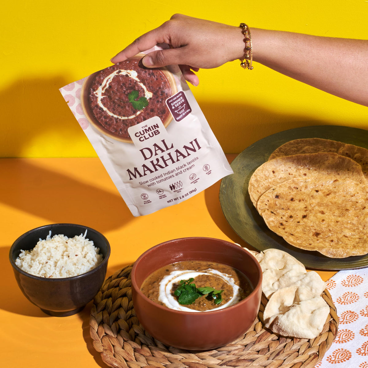The Cumin Club store-ready kitchen dinner promotes effortless weeknight meals