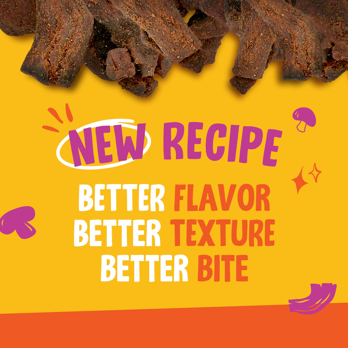 The Daily Good Mushroom Jerky Hot & Spicy bite for desk snacking