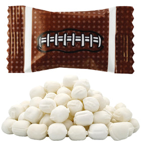 The Dreidel Company football buttermints packaging ready for party displays and coffee service