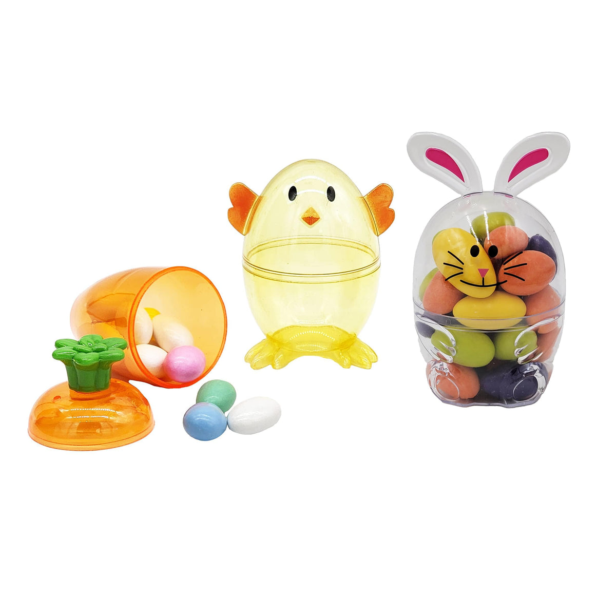 The Dreidel Company carrots in various colors for decor