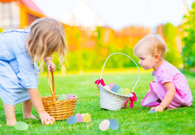The Dreidel Company eggs add colorful decor and surprises