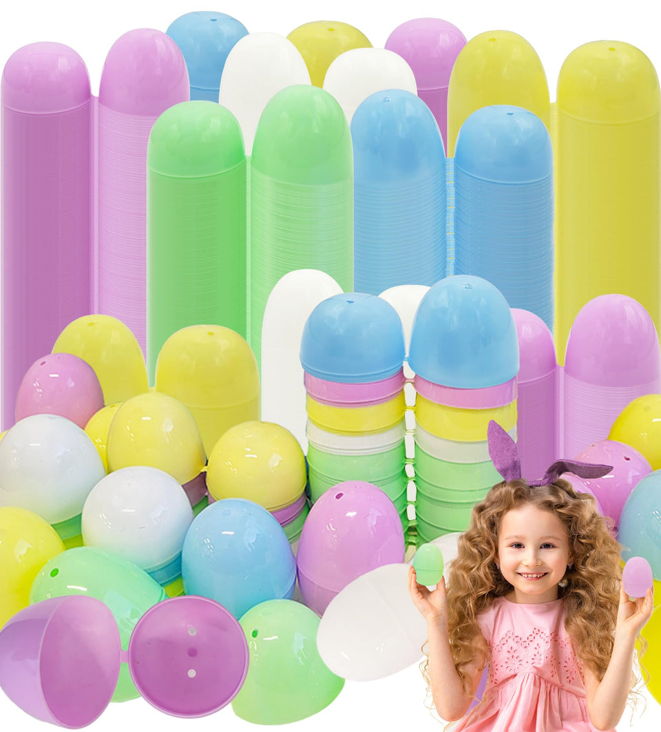 The Dreidel Company pastel fillable Easter egg with hinge, ideal for egg hunts