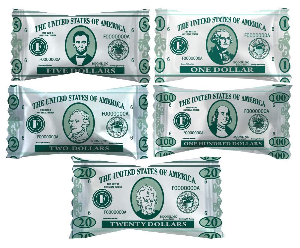 The Dreidel Company money-buttermints in a gift box for celebrations