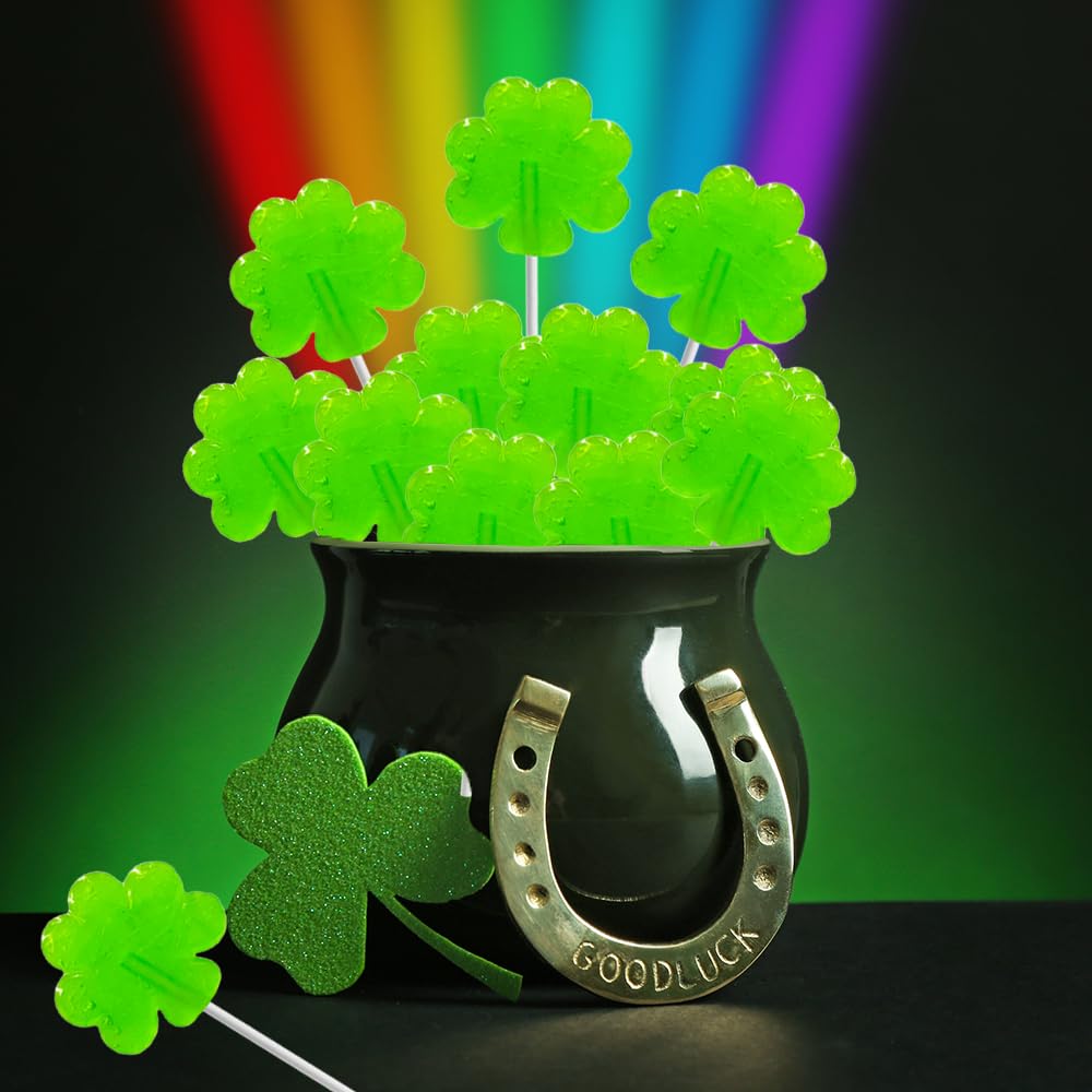 The Dreidel Company St. Patrick's Day window box packaging highlights festive presentation.