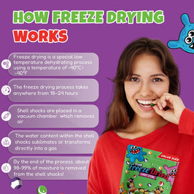 The Freeze Dried Candy Store Sour 4oz pack emphasizes tangy flavor.