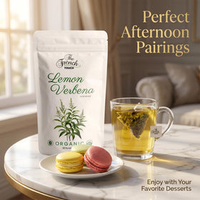 Fresh lemon verbena leaves sourced from Egypt for a bright herbal aroma.