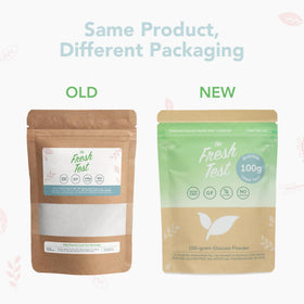 The Fresh Test non-GMO organic ingredients label for a natural choice