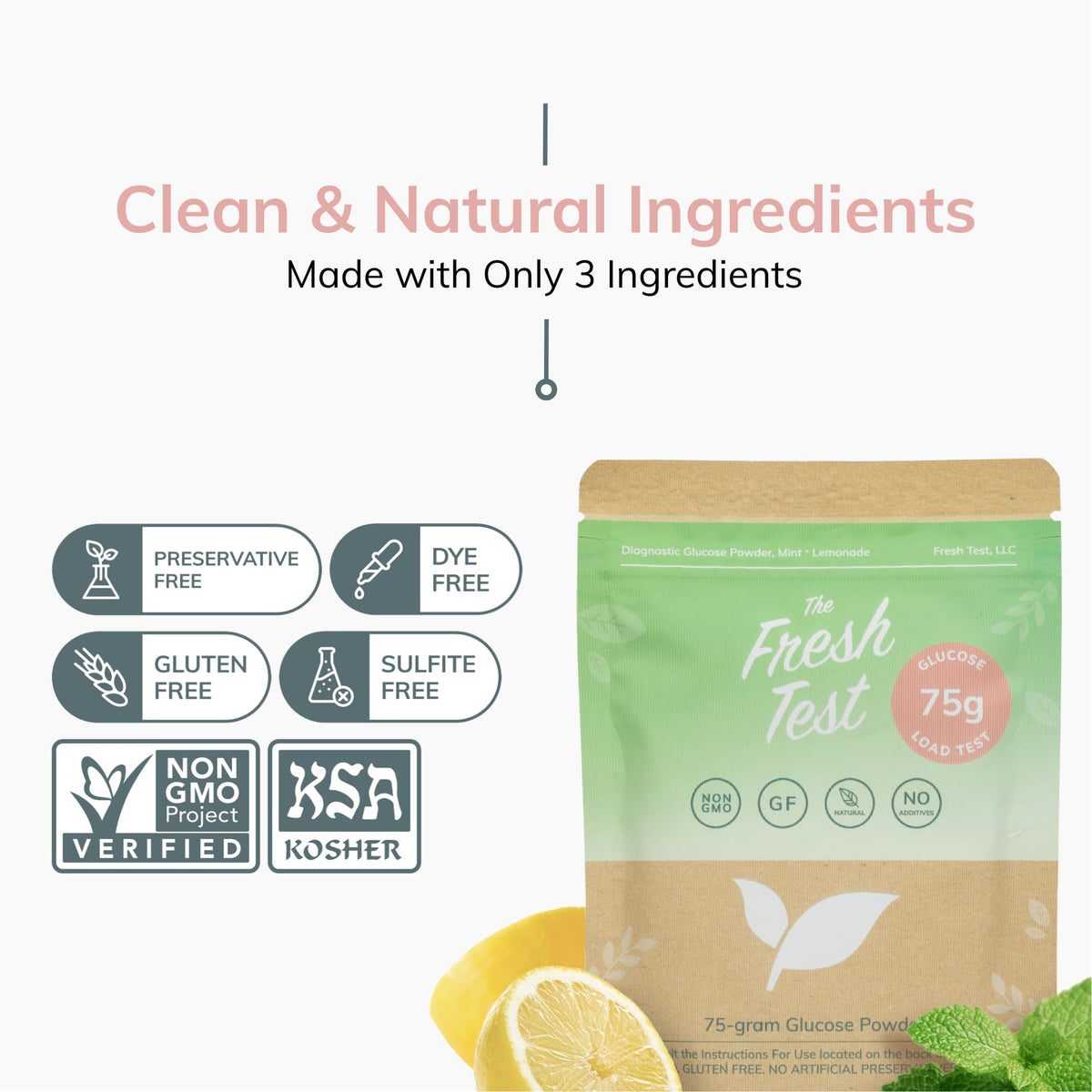 Pregnancy-friendly formula by The Fresh Test for expectant mothers