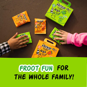 The FROOT THIEF Whips with real apple fruit; wholesome taste for snacks.