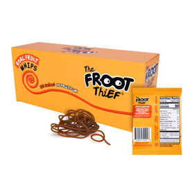 THE FROOT THIEF No artificial colors or flavors in every bag.