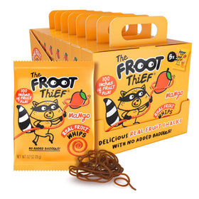 The FROOT Thief Mango Whips pack front, ideal for kids' school lunches