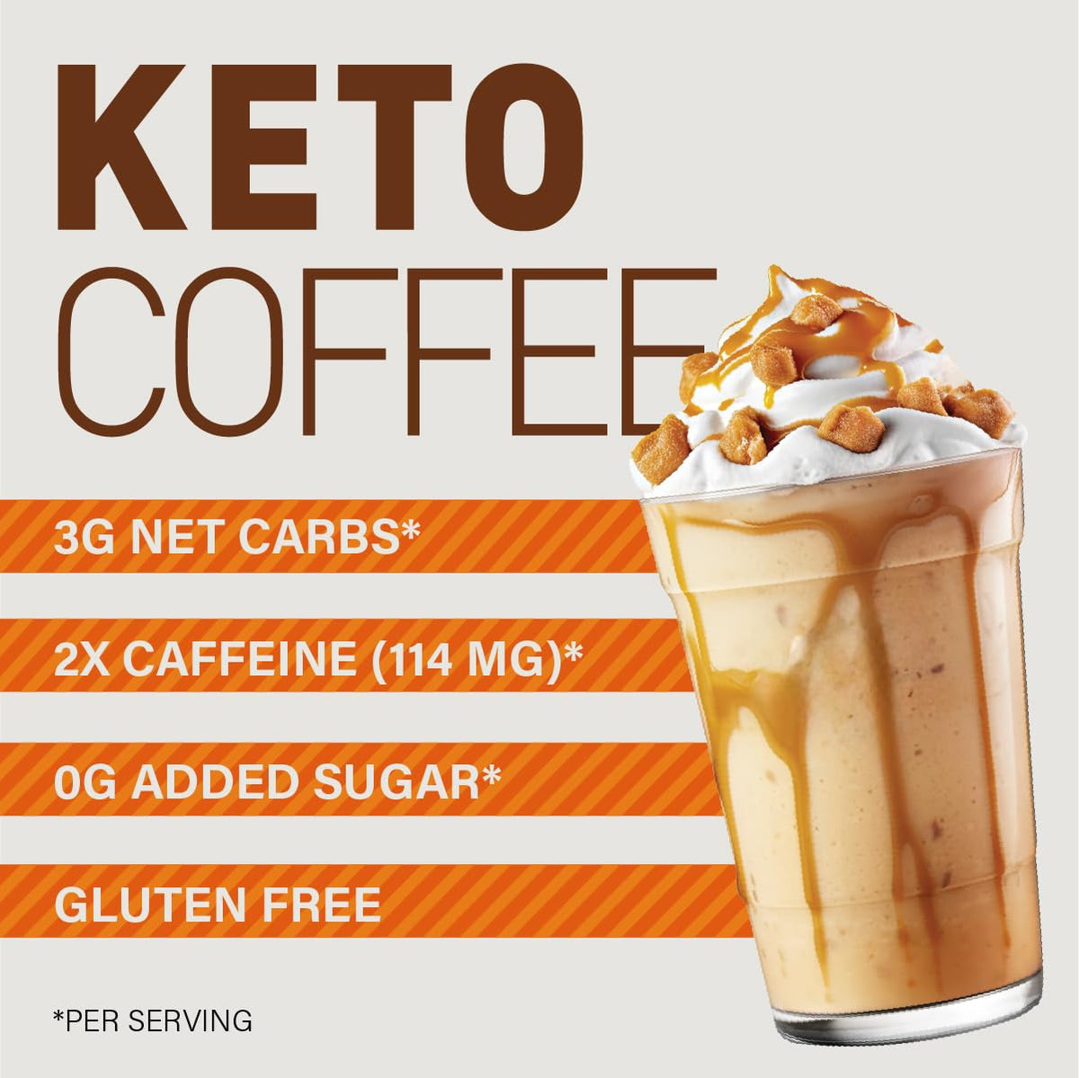 The Frozen Bean MCT oil coffee pour showing smooth boost.