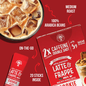 The Frozen Bean packaging signaling premium ingredients for quality moments.