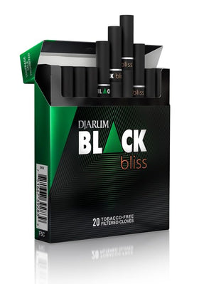 Djarum Black Bliss Emerald box delivers refreshing cool finish from The Frugal Smoker.