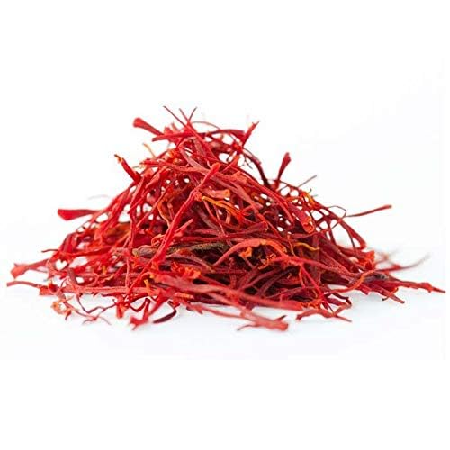 The Gathering of Saffron tea infusion scene suggests warm, fragrant notes.
