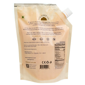 The Ghee Co ghee butter caramelization process enhances flavor for cooking.